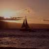sails in the sunset
